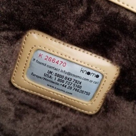 NEW KNOMO OF LONDON BAYSWATER 13" SLIM LAPTOP BAG - Picture 3 of 8